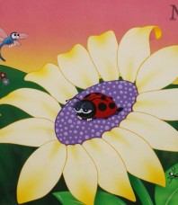 Lulu Ladybird with Daisy Flower