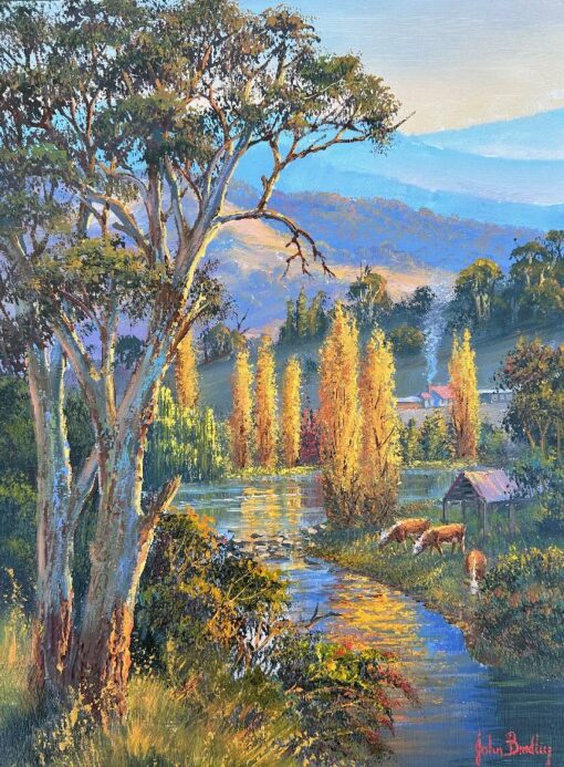 Gilmour Valley Gold Late Evening - SOLD