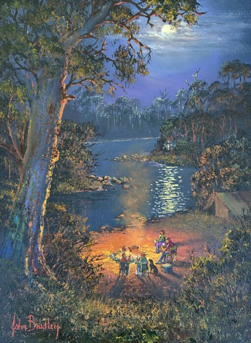 Simple Pleasures - Moonlight on the Manning