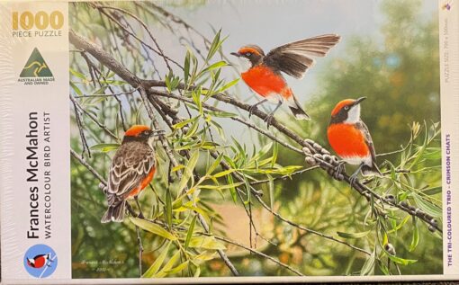 The Tri Coloured Trio 1000 Piece Jigsaw Puzzle