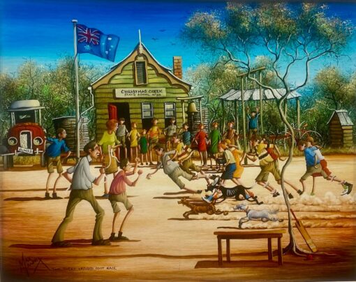 The Three Legged Foot Race