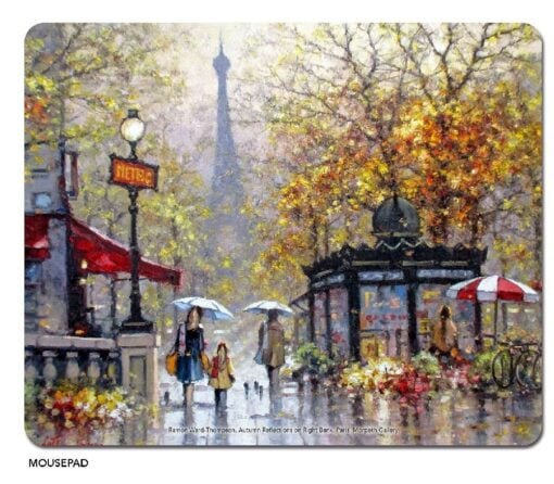 Ramon Ward-Thompson Autumn Reflections, Paris  - Mouse Pad