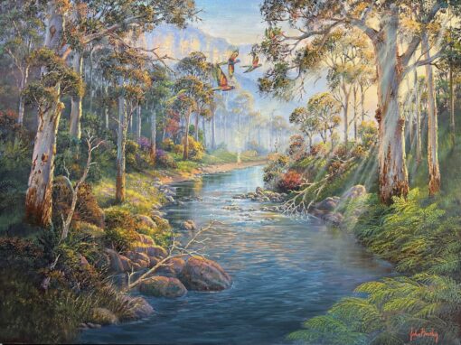 Megalong Valley Morning - SOLD