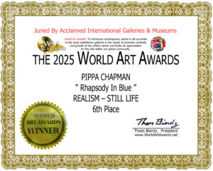 Pippa Chapman wins 4 awards in the 2025 World Art Awards -