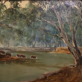 collector, investment morpeth art gallery, hunter valley, newcastle, nsw, investment art, fine art, original, artwork,, artist, oil, landscape, australian bush, sheep, cattle, rays of light, kevin best, stretched canvas, light, outback, high country, muster