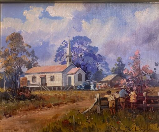 morpeth art gallery, hunter valley, newcastle, nsw, investment art, fine art, original, artwork, collector, investment, artist, oil, landscape, darcy w.doyle, board, nostalgia, iconic, click go the shears, man from snowy river, waltzing matilda, clancy of the overflow, for keeps, kite flyers, big ring, turning them home, the pie cart, shane warne, steve waugh, cricket, limited edition prints, most marketed australian, one in four households, cancer council, hopscotch, bottle merchant, the yealings, christmas morning, break in play, budding socceroos, break of day, loggers tea break, sardine lunch, men only, hockey players, milting time, arrival of first fleet, escorting the gold, hauling the clip, the wood sawyers, riding the dingo fence, no ball, the gunshearer, off to school, the tree house, underarm, three of the, two of these, the daisy patch, frosty morn, fair go, the bush wedding, transporting the wool, billabong play, chain up, the lift and art, doyle book, snowy river chase, cobb and co, sir donald bradman, boundary bound, captain courageous, the mill, uninvited guests, lost but found, stockmans image, sunday morning