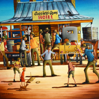 morpeth art gallery, hunter valley, newcastle, nsw, investment art, fine art, original, artwork, collector, investment, artist, oil, watercolour, story teller, australiana, yesteryear, the old days, icon, yarns, australian iconic artist, board, stretched canvas, watercolours, watercolour, cobb and co, bradford exchange, waltzing matilda, gold medallions, gold coins, limited edition, retrospective, australian art gifts, nostalgia