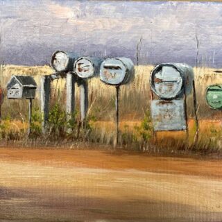 Waiting for Mail - SOLD