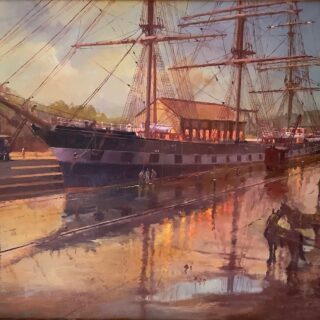 The Neotsfield in Woolrich Dock 1900