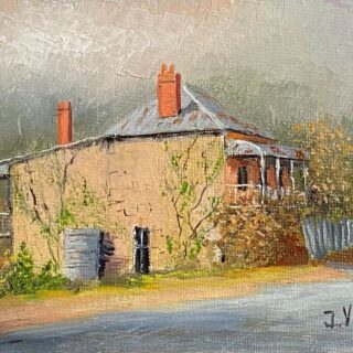 morpeth art gallery, hunter valley, newcastle, nsw, investment, fine, original, artwork, collector, artist, artists, investment, oil, palette knife, pallete knives, knife, gulgong, mudgee, bathurst, sofala, hill end, berrima, southern highlands, braidwood, vineyards, houses, to scale, australian art gifts, placemats, coasters, cinnamon, hale imports