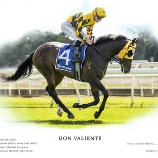 Don Valiente Signed Giclee Reproduction unframed