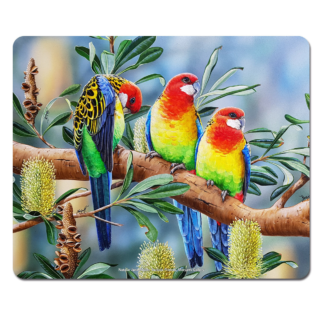 Natalie Jane Parker - Banksia Friends Microfibre Mouse Pad