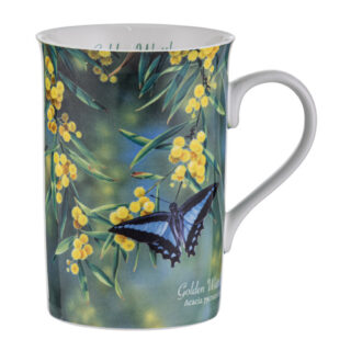 Botanical Emblems Wattle Mug