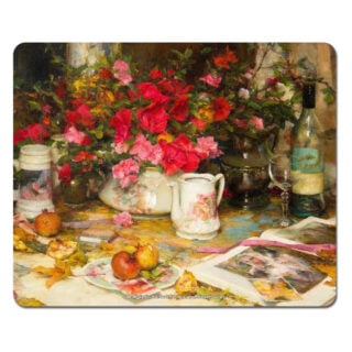 John McCartin - Azaleas and Pomegranates Microfibre Mouse Pad