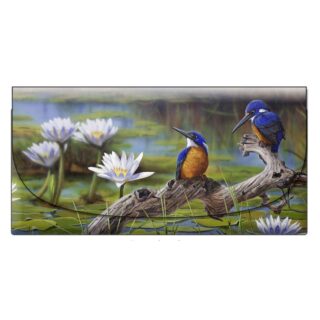 James Hough - Fishing the Backwater Velour Glasses Case