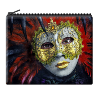 Gordon Hanley - Masquerade Velour Coin Purse