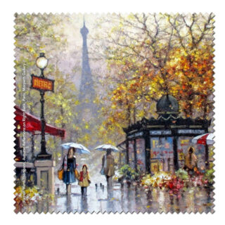 Ramon Ward-Thompson Autumn Reflections, Paris  - Microfibre Cloth