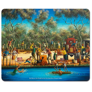 Max Mannix - How would you like your steak done Microfibre Mouse Pad