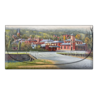 John Vander - Over the Bridge Carcoar - Velour Glasses Case