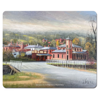 John Vander - Over the Bridge Carcoar - Microfibre Mouse Pad