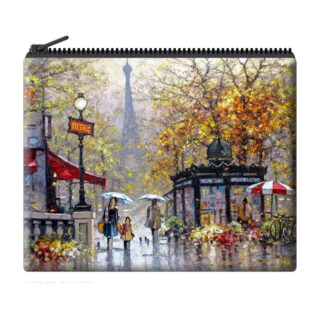 Ramon Ward-Thompson Autumn Reflections, Paris  - Velour Coin Purse