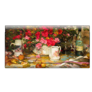 John McCartin - Azaleas and Pomegranates Velour Glasses Case