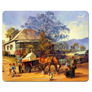 d'Arcy W. Doyle - Waiting for Hot Pies Microfibre Mouse Pad