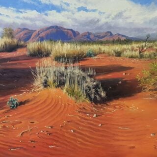 Kata Tjuta from the Dunes